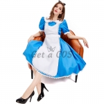 Alice in Wonderland Tea Party Blue Women Costume