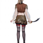 Women Halloween Costumes Pirate Miniskirt