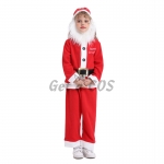 Girls Halloween Costumes Santa Claus Cute Suit