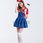 Halloween Costume Mario Game Uniform