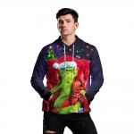 Men Halloween Costumes Grinch Green Hairy Clothes