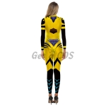 Women Halloween Costumes Overwatch D.VA Yellow Suit