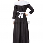 Halloween Costumes Farm Black Maid Uniform