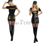 Sexy Halloween Costumes Policewoman Cos
