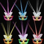 Halloween Decorations Butterfly Rain Silk Mask