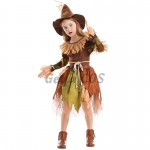 Fear Scarecrow Tassel Dress Kids Costume