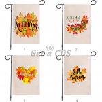 Garden Flags Autumn Maple Leaf Series Printing