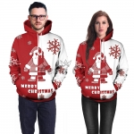 Couples Halloween Costumes Santa Two Color Print