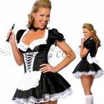 Maid Costumes French Playful Jumpsuit