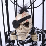 Halloween Props Death Row Skeleton