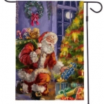 Christmas Decorations Double-Sided Printing Flag