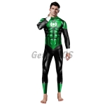 Men Halloween Costumes Green Lantern Print