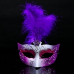 Halloween Mask Prom Party Painted Fluff