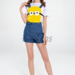 Women Halloween Costumes Despicable Me Little Yellow Clothes