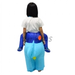 Inflatable Costumes Kids Blue Dinosaur