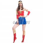 Women Halloween Costumes American Comics Style