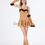 Sexy Halloween Costume Deluxe Lion Clothes