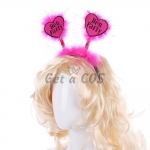 Halloween Props Sexy Pink Headband
