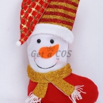 Christmas Decorations Santa Claus Flannel Socks