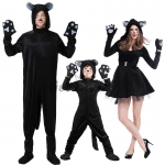 Animal Black Cat Boy Costume