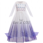 Frozen 2 Costumes Store Purple Trailing Dress