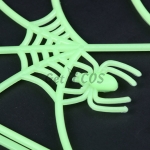 Halloween Decorations Plastic Luminous Spider Web