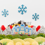 Birthdays Decoration Ice Snow Castle Candle