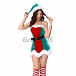 Sexy Christmas Costume Green Spirit Clothes