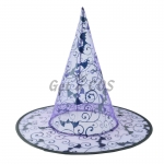 Halloween Decorations Purple Bat Hat