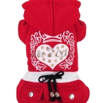 Pet Costumes Red Couple Outfit