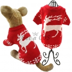 Pet Costumes Christmas Elk Sweater