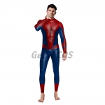 Men Halloween Costumes Spiderman Long Sleeve Suit