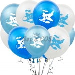 Birthdays Decoration Solid Color Airplane Balloon