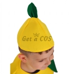Food Costumes for Kid Yellow Lemon Cosplay