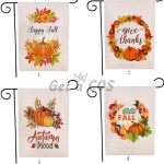 Thanksgiving Decorations Pumpkin Wreath Pattern