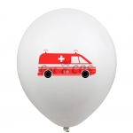 Holiday Decor Police Car Fire Truck Balloons