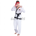 Men Halloween Boxer Costumes Karate Uniform