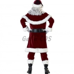 Men Christmas Costumes Santa Claus Suit