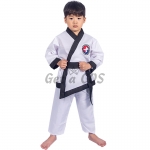 Uniform Costumes for Kids Taekwondo Cosplay