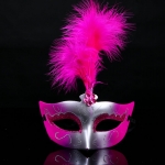 Halloween Mask Prom Party Painted Fluff