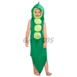 Girls  Halloween Costumes Pea Conjoined Outfit