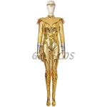 Wonder Woman Costume 1984 Gold Armor Cosplay - Customized