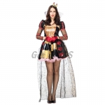 Halloween Costumes Alice In Wonderland Playing Card Princess Dress
