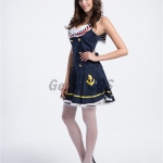 Women Halloween Costumes Navy Sailor Clothes