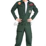Men Halloween Costumes Pilot Firemen Clothes