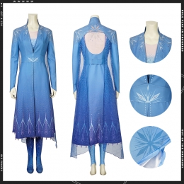 Frozen 2 Costumes Cosplay Elsa - Customized