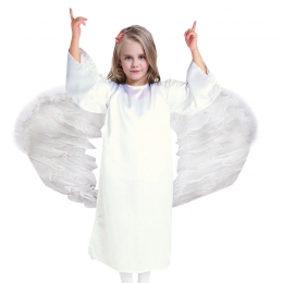 Halloween Props Kids Feather Angel Wings