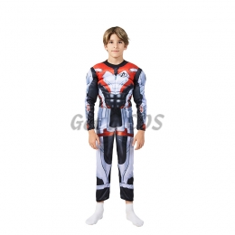 Avengers Team Battle Quantum Endgame Team Suit Kids Costume