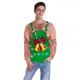 Couples Halloween Costumes Christmas Bell Strap