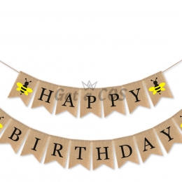 Holiday Decor Linen Pull The Flag